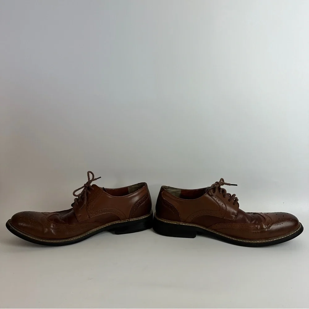 The Original Penguin by Musingwear Brown Leather Dress Shoes Welton‎ Mens 10.5